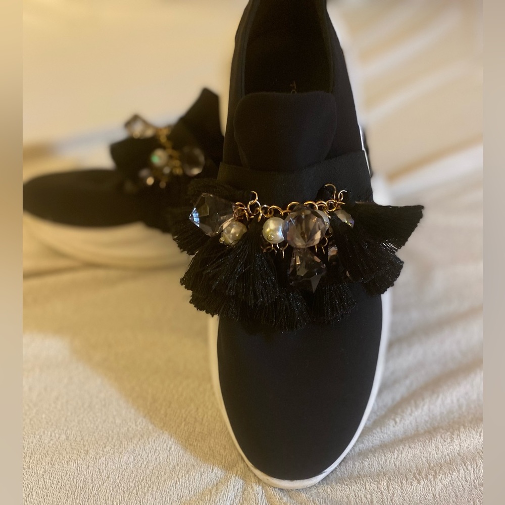 Tosca Blu Embellished athletic shoes - Black